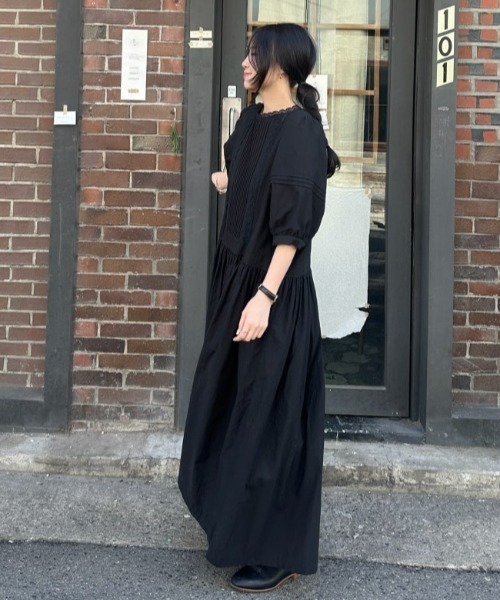 FAVORITO(ファヴォリート)の「リラックスワンピース(ワンピース・レディース・ブラック/ホワイト・F)」の21枚目の写真