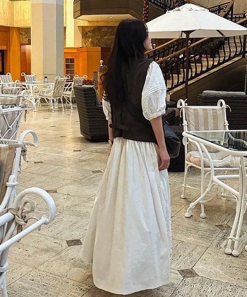 FAVORITO(ファヴォリート)の「リラックスワンピース(ワンピース・レディース・ブラック/ホワイト・F)」の14枚目の写真