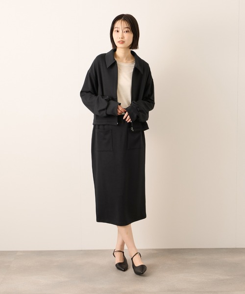 ketty(ケティ)の「【ふんわり、きちんと。】ライトダンボールスカート(スカート・レディース・ブラック/ベージュ・M)」の9枚目の写真