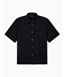 EMPORIO ARMANIエンポリオアルマーニ♪デザインブラウス EMPORIO ARMANI｜エンポリオ アルマーニのシャツ/ブラウス（ブラック