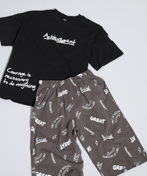 FUNALIVE（ファンアライブ）の「Tシャツ 総柄ハーフパンツ 上下セット 半袖  KIDS（セットアップ）」