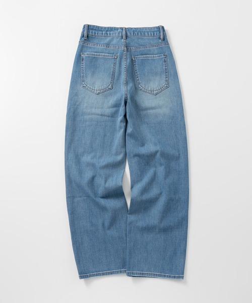 AJUGA.(アジュガ)の「ストレッチカーブデニムパンツ(デニムパンツ・レディース・ブラック/ライトブルー・M/S)」の21枚目の写真