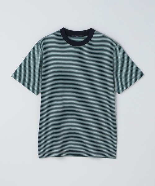 SHIPS(シップス)の「SHIPS:〈消臭〉Deo-Papi(R) ボーダー ショートスリーブ Tシャツ(Tシャツ/カットソー・メンズ・ベージュ/ライトグリーン/ネイビー・LARGE/MEDIUM/SMALL/X-LARGE)」の15枚目の写真