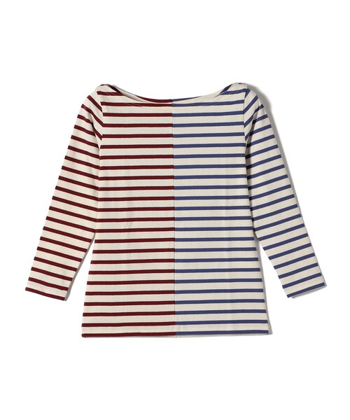 SHIPS(シップス)の「【SHIPS別注】Le minor: バイカラー ボートネック プルオーバー(Tシャツ/カットソー・レディース・マルチ・ONE SIZE)」の13枚目の写真