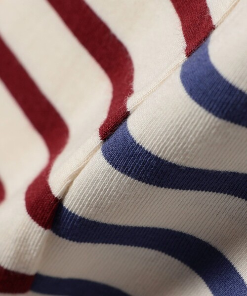 SHIPS(シップス)の「【SHIPS別注】Le minor: バイカラー ボートネック プルオーバー(Tシャツ/カットソー・レディース・マルチ・ONE SIZE)」の17枚目の写真