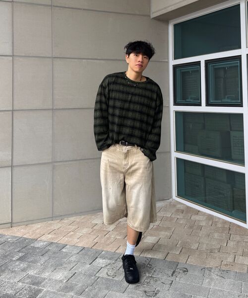 ANOLORCODE（アノローコード）の「デュ カーブド ハーフデニムパンツ (ベージュ)（その他パンツ・レディース・その他・SMALL/MEDIUM/LARGE）」の7枚目の写真