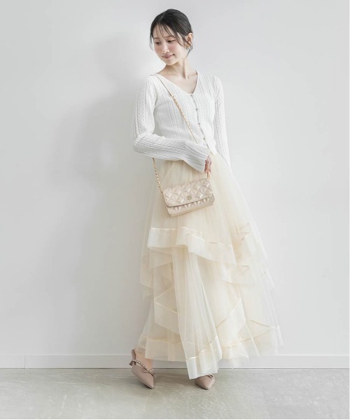 RANDA（ランダ）の「パールベルトミュールパンプス（パンプス・レディース・ブラック/ピンク/アイボリー・LL/L/S/M）」の8枚目の写真