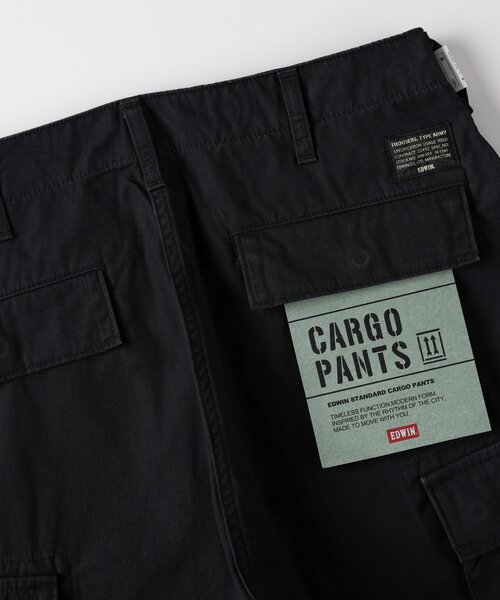 EDWIN(エドウィン)の「EDWIN(エドウィン)WIDECARGO(その他パンツ・メンズ・ブラック・03/04/05/06)」の4枚目の写真