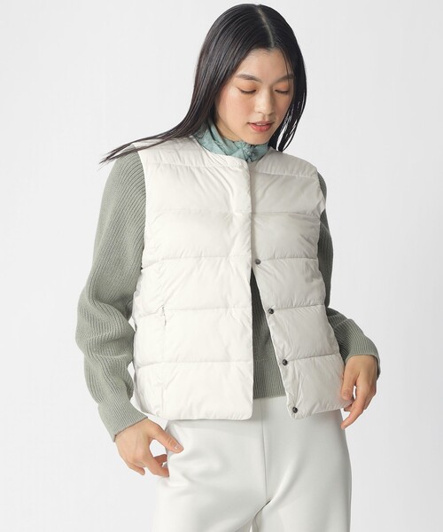 ECOALF(エコアルフ)の「OLIMPO ベスト / OLIMPO VEST WOMAN(その他アウター・レディース・ネイビー/ホワイト系その他/イエロー系その他2・S)」の5枚目の写真