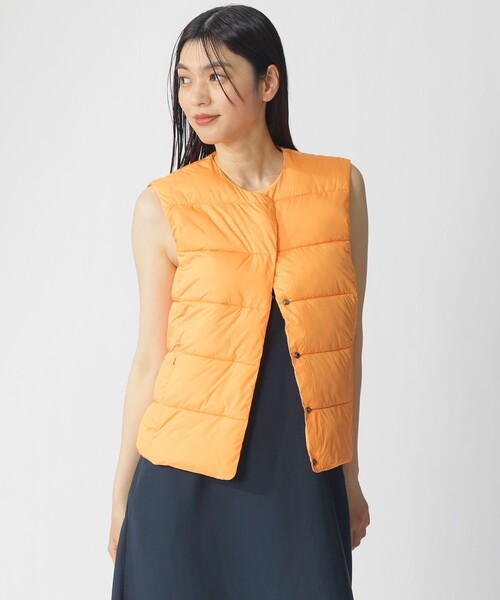 ECOALF(エコアルフ)の「OLIMPO ベスト / OLIMPO VEST WOMAN(その他アウター・レディース・ネイビー/ホワイト系その他/イエロー系その他2・S)」の8枚目の写真