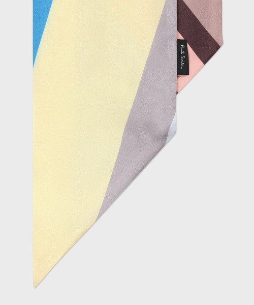 Paul Smith(ポールスミス)の「ウィメンズ プリント ナロースカーフ / 265637 NSC(ストール/ショール・レディース・マルチ/ブラック・FREE)」の6枚目の写真