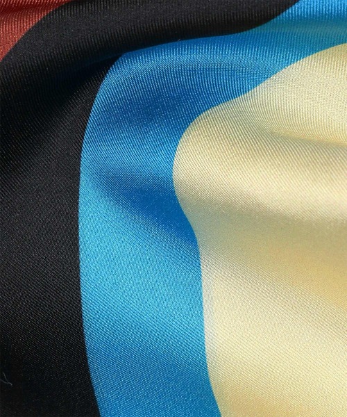 Paul Smith(ポールスミス)の「ウィメンズ プリント ナロースカーフ / 265637 NSC(ストール/ショール・レディース・マルチ/ブラック・FREE)」の8枚目の写真
