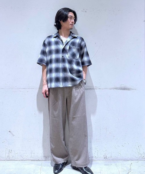 niko and...（ニコアンド）の「リネンライクイージーパンツ（その他パンツ・メンズ・ブラック/ブルー/カーキ/ブラウン・LARGE/MEDIUM）」の14枚目の写真