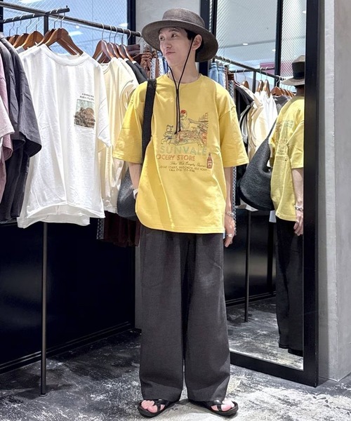 niko and...（ニコアンド）の「リネンライクイージーパンツ（その他パンツ・メンズ・ブラック/ブルー/カーキ/ブラウン・LARGE/MEDIUM）」の15枚目の写真