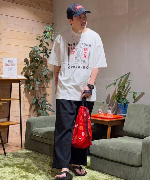 niko and...（ニコアンド）の「リネンライクイージーパンツ（その他パンツ・メンズ・ブラック/ブルー/カーキ/ブラウン・LARGE/MEDIUM）」の7枚目の写真