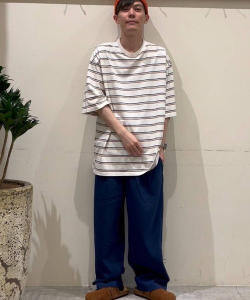 niko and...（ニコアンド）の「リネンライクイージーパンツ（その他パンツ・メンズ・ブラック/ブルー/カーキ/ブラウン・LARGE/MEDIUM）」の8枚目の写真
