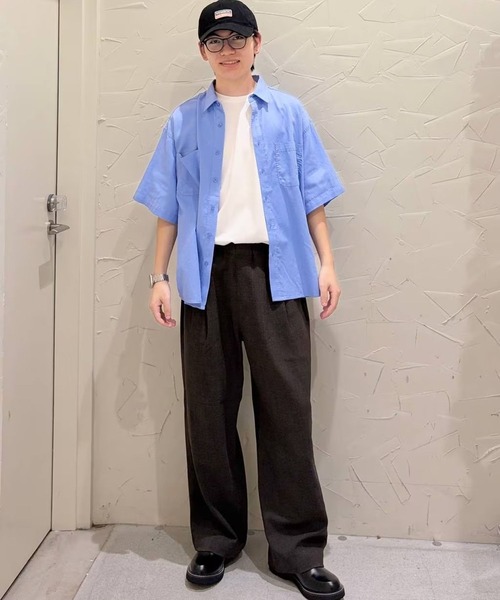 niko and...（ニコアンド）の「リネンライクイージーパンツ（その他パンツ・メンズ・ブラック/ブルー/カーキ/ブラウン・LARGE/MEDIUM）」の18枚目の写真