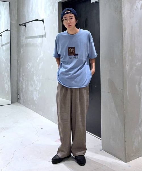 niko and...（ニコアンド）の「リネンライクイージーパンツ（その他パンツ・メンズ・ブラック/ブルー/カーキ/ブラウン・LARGE/MEDIUM）」の12枚目の写真