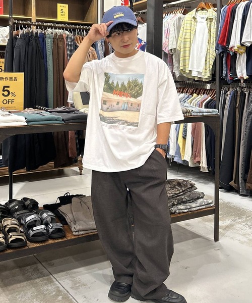 niko and...（ニコアンド）の「リネンライクイージーパンツ（その他パンツ・メンズ・ブラック/ブルー/カーキ/ブラウン・LARGE/MEDIUM）」の17枚目の写真
