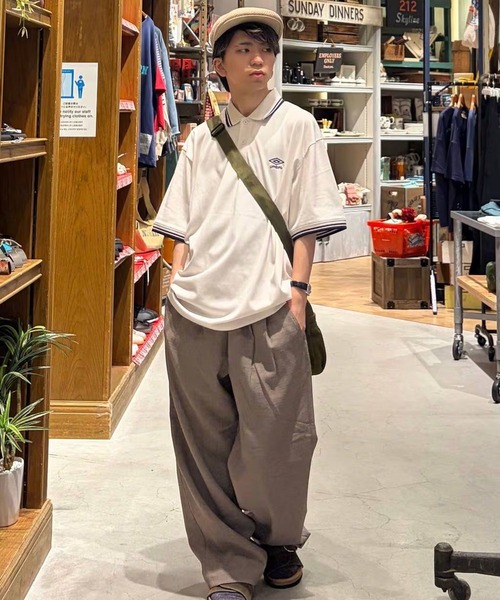 niko and...（ニコアンド）の「リネンライクイージーパンツ（その他パンツ・メンズ・ブラック/ブルー/カーキ/ブラウン・LARGE/MEDIUM）」の11枚目の写真