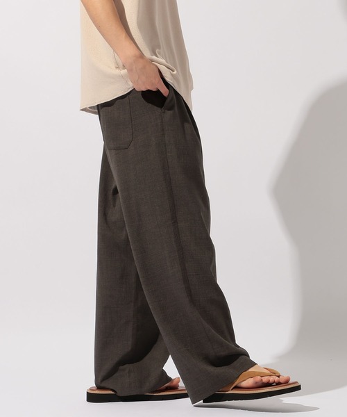 niko and...(ニコアンド)の「リネンライクイージーパンツ(その他パンツ・メンズ・ブラック/ブルー/カーキ/ブラウン・LARGE/MEDIUM)」の17枚目の写真