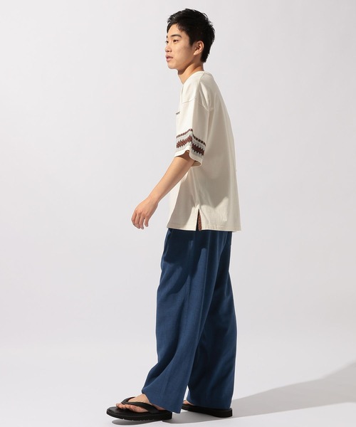 niko and...(ニコアンド)の「リネンライクイージーパンツ(その他パンツ・メンズ・ブラック/ブルー/カーキ/ブラウン・LARGE/MEDIUM)」の19枚目の写真