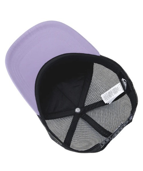 Quiksilver(クイックシルバー)の「QUIKSILVER/クイックシルバー キャップ WR EVERYDAY MESH CAP ノンストレッチ・撥水加工 QCP261303(キャップ・メンズ・スモークピンク/ブラック/ラベンダー・FREE)」の14枚目の写真