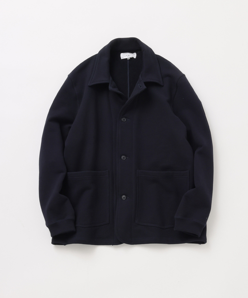UNFOLLOW（アンフォロー）の「【FOLL / フォル】max heavy sweat coverall cardigan（カバーオール・メンズ・グレー/ネイビー・3/2）」の2枚目の写真