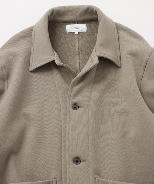 UNFOLLOW（アンフォロー）の「【FOLL / フォル】max heavy sweat coverall cardigan（カバーオール・メンズ・グレー/ネイビー・3/2）」の3枚目の写真