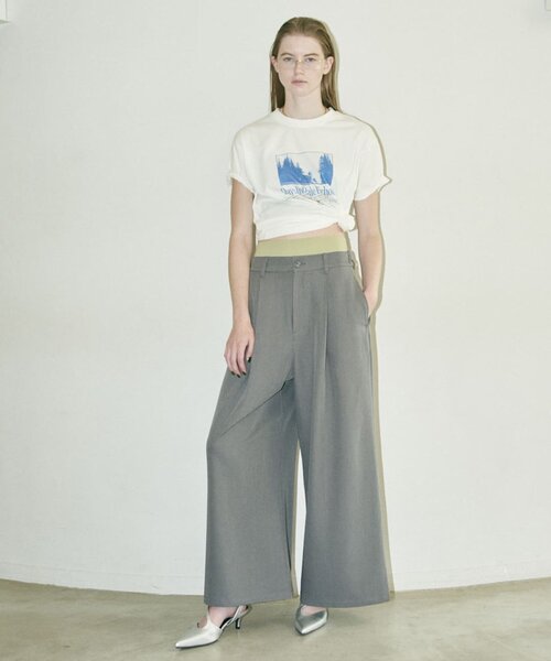 COLONY 2139(コロニートゥーワンスリーナイン)の「【汗じみ防止】アソートフォトTシャツ(Tシャツ/カットソー・レディース・ホワイト/ピンク/グレー・FREE)」の11枚目の写真