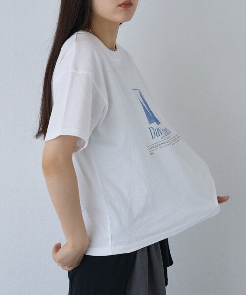 COLONY 2139(コロニートゥーワンスリーナイン)の「【汗じみ防止】アソートフォトTシャツ(Tシャツ/カットソー・レディース・ホワイト/ピンク/グレー・FREE)」の7枚目の写真