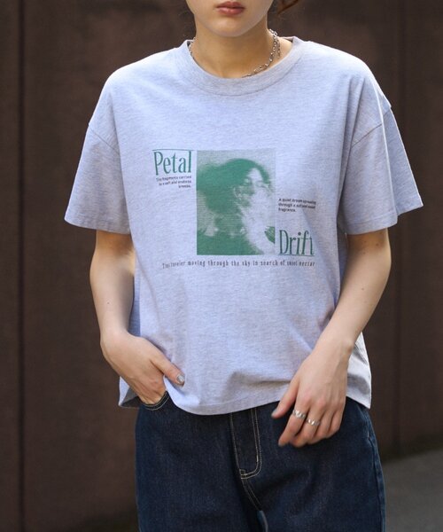 COLONY 2139(コロニートゥーワンスリーナイン)の「【汗じみ防止】アソートフォトTシャツ(Tシャツ/カットソー・レディース・ホワイト/ピンク/グレー・FREE)」の19枚目の写真