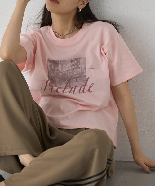 COLONY 2139(コロニートゥーワンスリーナイン)の「【汗じみ防止】アソートフォトTシャツ(Tシャツ/カットソー・レディース・ホワイト/ピンク/グレー・FREE)」の20枚目の写真