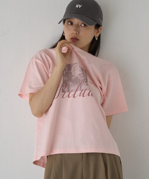COLONY 2139(コロニートゥーワンスリーナイン)の「【汗じみ防止】アソートフォトTシャツ(Tシャツ/カットソー・レディース・ホワイト/ピンク/グレー・FREE)」の21枚目の写真