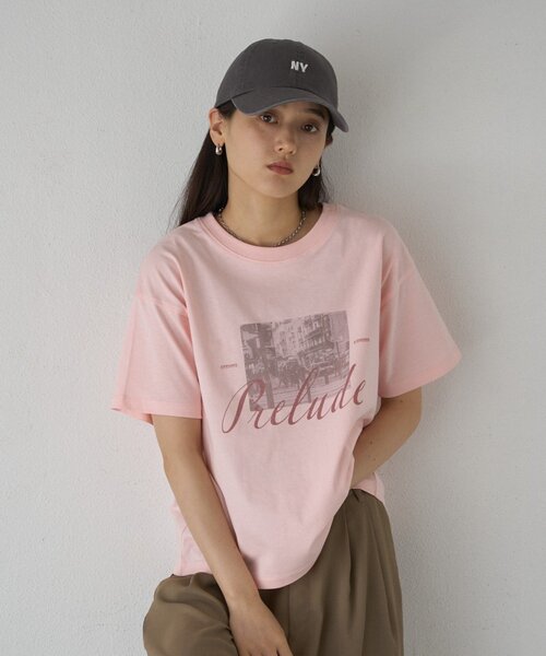 COLONY 2139(コロニートゥーワンスリーナイン)の「【汗じみ防止】アソートフォトTシャツ(Tシャツ/カットソー・レディース・ホワイト/ピンク/グレー・FREE)」の15枚目の写真