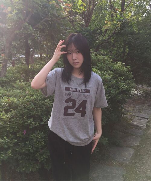UNTITLED SEOUL（アンタイトル ソウル）の「アンタイトルナンバーパッチクロップ半袖グレー（Tシャツ/カットソー・レディース・その他・MEDIUM/SMALL）」の13枚目の写真