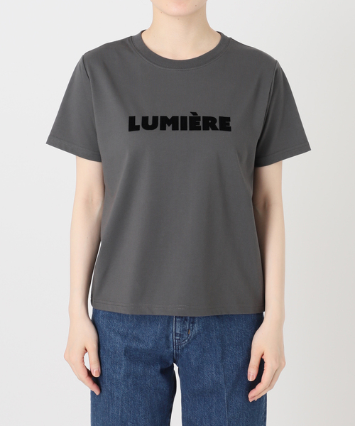 B.C STOCK(ベーセーストック)の「《追加2》手洗い可 / フロッキープリントロゴTEE(Tシャツ/カットソー・レディース・ブラック系その他/ホワイト/ベージュ・FREE)」の22枚目の写真