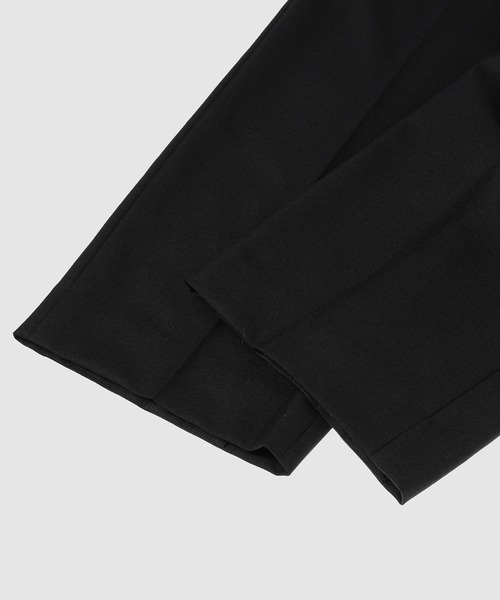 COMME des GARCONS HOMME(コム デ ギャルソン・オム)の「WOOL SERGE PLAIN BAGGY PANTS(スラックス・メンズ・ネイビー/ブラック・S/M/XS/L)」の4枚目の写真