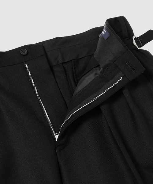 COMME des GARCONS HOMME(コム デ ギャルソン・オム)の「WOOL SERGE PLAIN BAGGY PANTS(スラックス・メンズ・ネイビー/ブラック・S/M/XS/L)」の5枚目の写真