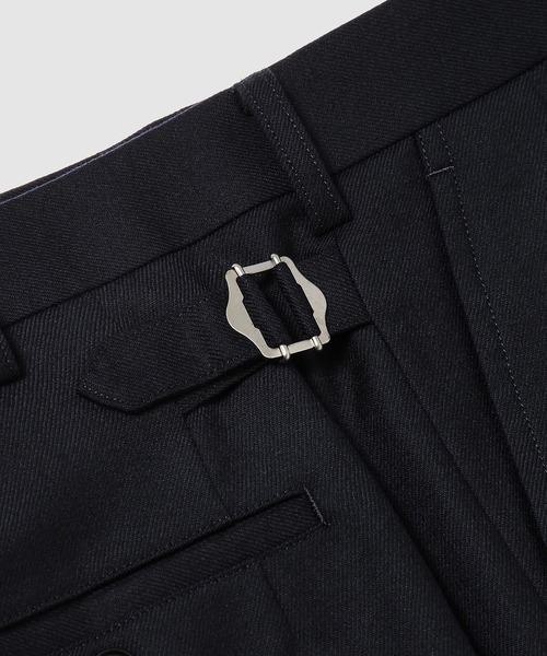 COMME des GARCONS HOMME(コム デ ギャルソン・オム)の「WOOL SERGE PLAIN BAGGY PANTS(スラックス・メンズ・ネイビー/ブラック・S/M/XS/L)」の8枚目の写真