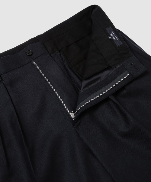 COMME des GARCONS HOMME(コム デ ギャルソン・オム)の「WOOL SERGE PLAIN BAGGY PANTS(スラックス・メンズ・ネイビー/ブラック・S/M/XS/L)」の9枚目の写真