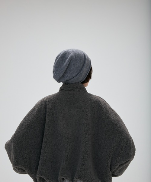 full/fill.（フルフィル）の「half zip boa pullover / ハーフジップボアプルオーバー（その他トップス・レディース・アイボリー/グレー・FREE）」の18枚目の写真