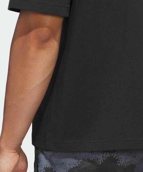 adidas(アディダス)の「アンソニー・エドワーズ 半袖Tシャツ / アディダス adidas(Tシャツ/カットソー・メンズ・ブラック・XX-LARGE/3XL/LARGE/MEDIUM/SMALL/X-LARGE/X-SMALL)」の5枚目の写真