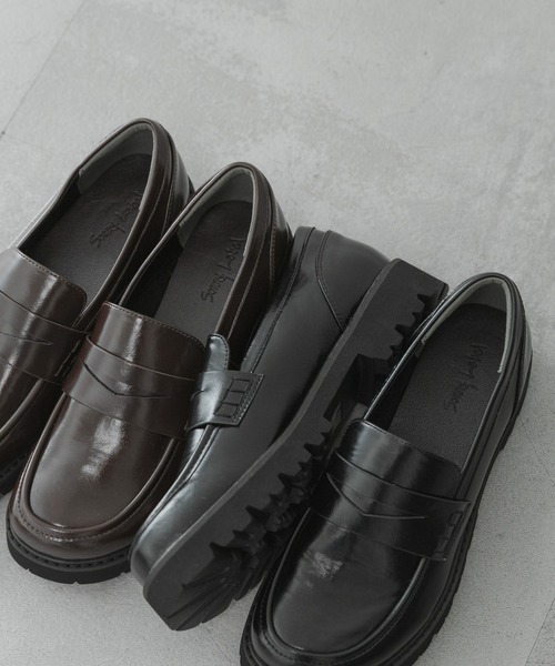 URBAN RESEARCH Sonny Label(アーバンリサーチサニーレーベル)の「晴雨兼用ローファー(ローファー・レディース・ブラウン/ブラック・MEDIUM/LARGE/SMALL)」の6枚目の写真