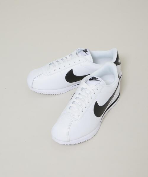 NIKE(ナイキ)の「NIKE/ナイキ ウィメンズ コルテッツ(スニーカー・レディース・ブラック/ホワイト・23/24/25)」の1枚目の写真