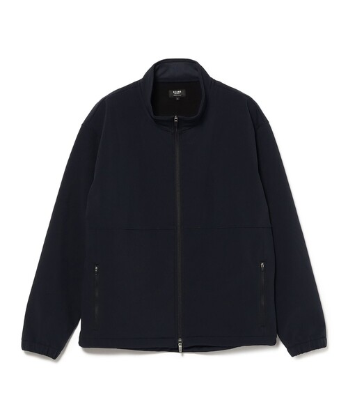 BEAMS HEART(ビームスハート)の「フィルム スタンドカラー ジャケット(撥水・防風)(スウェット・メンズ・ネイビー/ブラック・S/XL/M/L)」の2枚目の写真