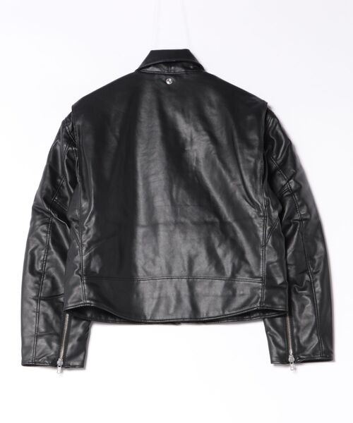 J.B. ATTIRE(ジェイビーアタイア)の「J.B. ATTIRE PARIS MOTERCYCLE JACKET(ライダースジャケット・レディース・Black・1)」の8枚目の写真