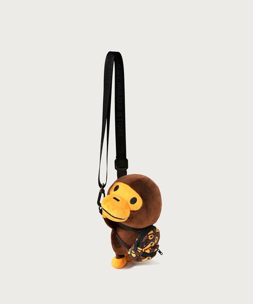 バッグ BABY MILO PLUSH DOLL CROSS BAG BABY MILO SMALL PLUSH DOLL CROSS BAG（ショルダーバッグ）｜BABY