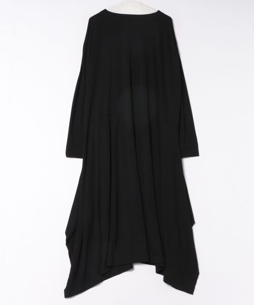 LAUTRE COTE(ロウトレコウト)の「ゆったりワイドシルエット ロングワンピースMADE IN JAPAN(ワンピース・レディース・ブラック・FREE)」の5枚目の写真