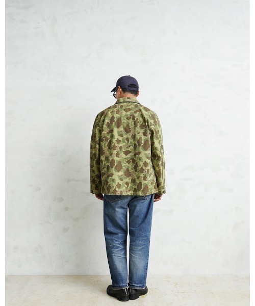 WAIPER.inc（ワイパーインク）の「WAIPER.inc 米軍 1940’s U.S.ARMY M-43 ダックハンターカモ コンバットジャケット【WP1150】（ミリタリージャケット・メンズ・カモフラージュ・38/42/40）」の8枚目の写真